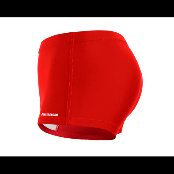 Sesto Senso DS01 Bañador corto deportivo para mujer de secado rápido rojo
