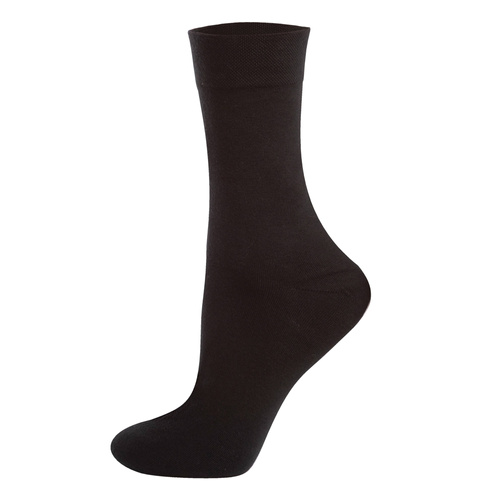 M01 Calcetines largos de hombre 3pak Italian Fashion - negro