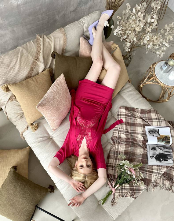 879 Camisón Agnes Forex - amaranto