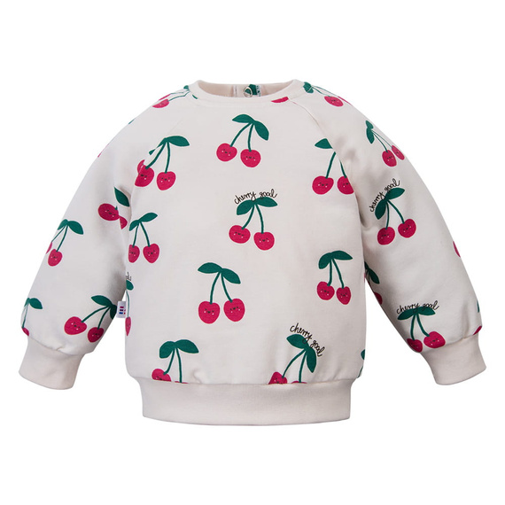Sudadera niño Eevi Cherry algodón suave cómoda diaria