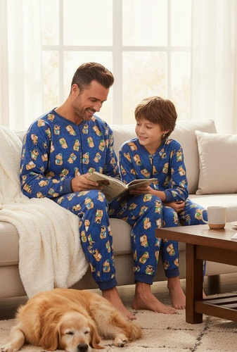 185/183 186/183 Mono Cornette Capybara 2 Niño - algodón, con cremallera y estampado divertido