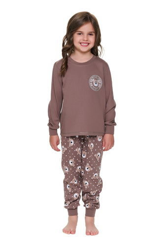 Doctor Nap 7509 Bear Club Pijama infantil de algodón larga con bolsillos