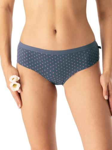 Braga de mujer Key LPN 742 grafito - algodón, cómoda, lote de 2 piezas