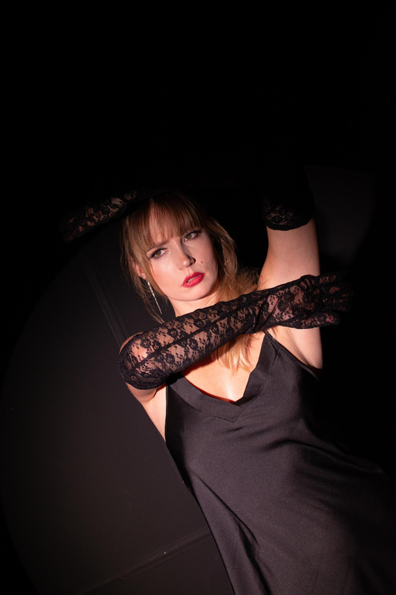 758 Cordelia Camisa de mujer De Lafense - negra