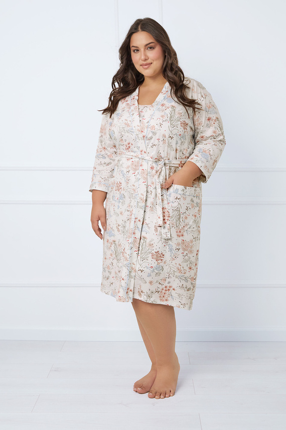 Solita Albornoz de mujer Moda italiana - estampado