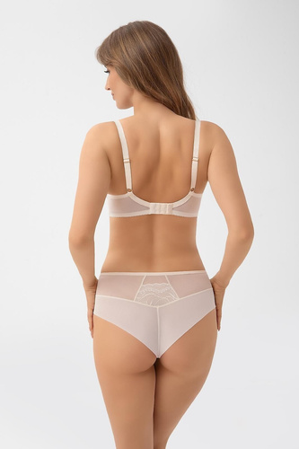 Gorsenia B 011 Dora braguita brasileña beige encaje cómoda invisible
