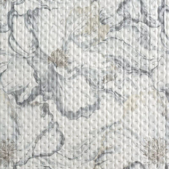 Colcha Eurofirany Lisa Blanca 100% Poliéster Colcha Elegante para Cama