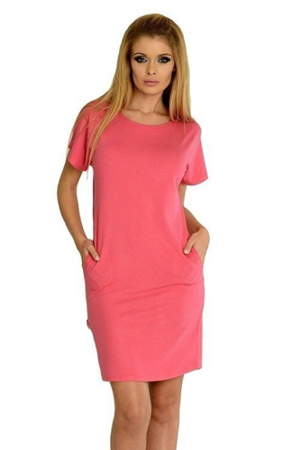 523 Camisón Paula kr. manga - azul marino