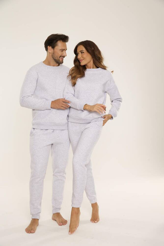 813 Indigo Chándal para hombre de De Lafense - light melange