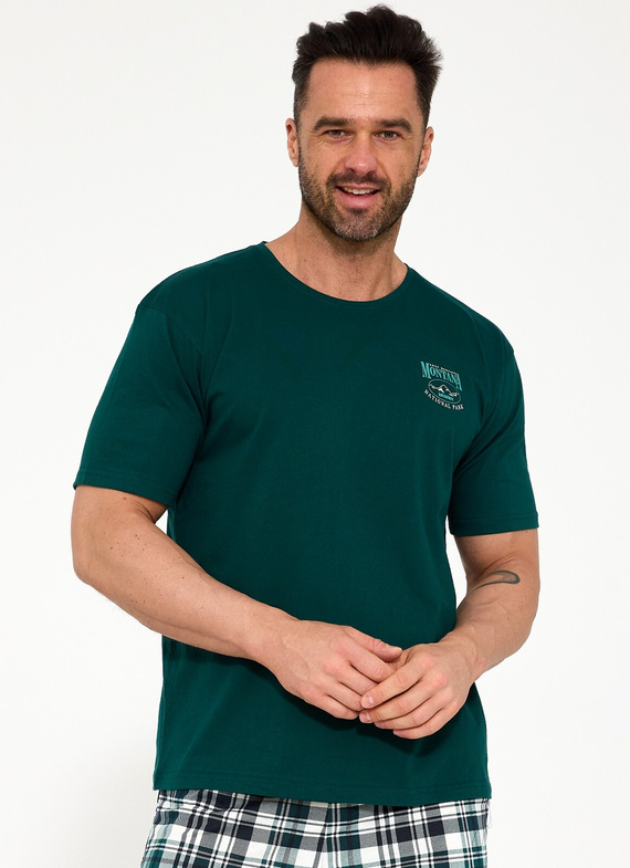 Pijama hombre Cornette 326/212 Montana 100% algodón manga corta