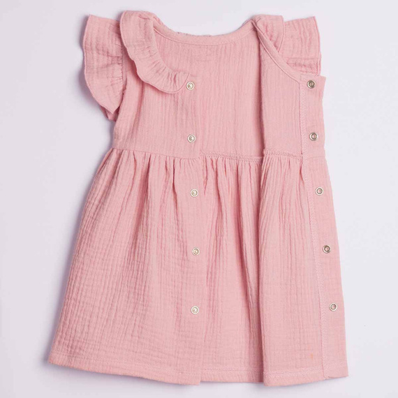 Nicol 224246 Vestido de Muselina para Niña 100% Algodón para Verano
