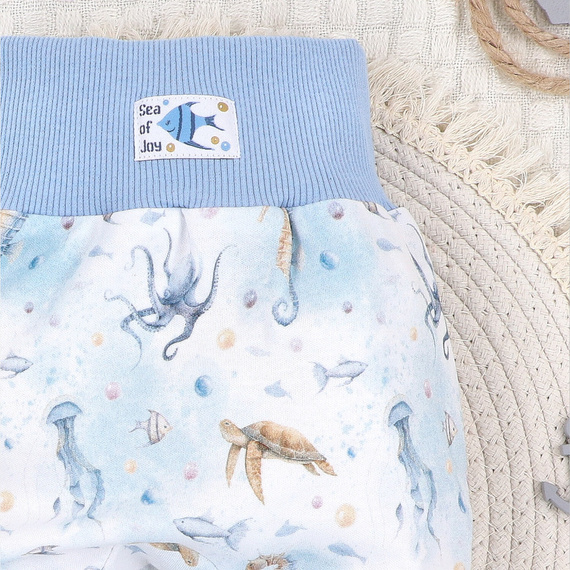 ABN-5456 Sea Of Joy Nini calcetines para bebé - algodón orgánico, cintura elástica