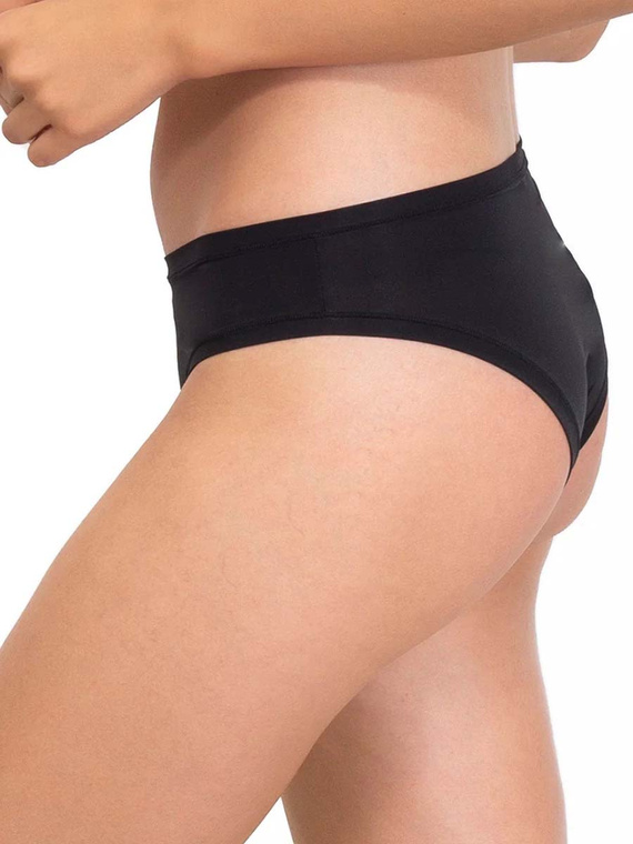 1555 Braguitas fantásticas - sin costuras, microfibra, corte clásico Sielei negro