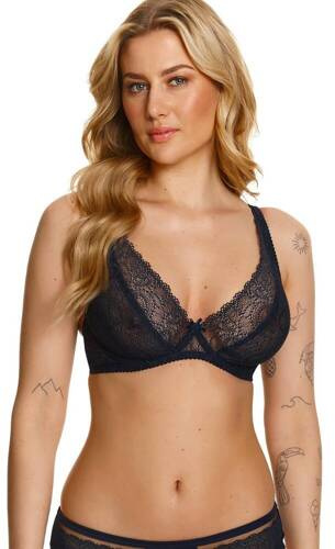 2402 Sujetador bralette suave Lupoline - azul marino