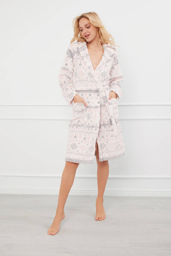 Albornoz de señora Puri Moda italiana