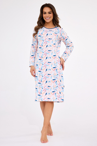 770/456 Hannah Cornette - camisón de mujer, algodón, manga larga