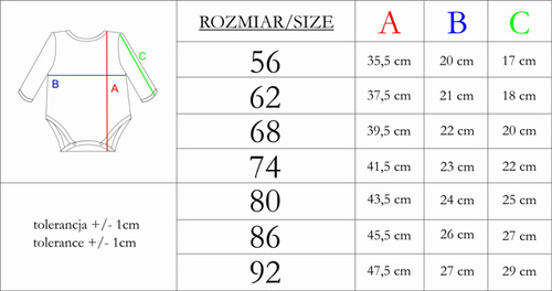 216095 Lala - Nicol body bebé, algodón, manga larga, piel de venado