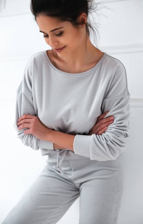 Plata Pijama de mujer Sensis - gris