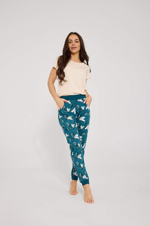 Cornette Betty 355/512 pijama de mujer 3 piezas 100% algodón marine