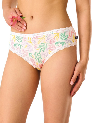 Braga mujer midi LPC 576 B26 Key – viscosa con cinta de encaje, pack 2 Key