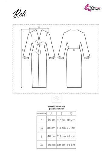 Reli LC 90027 Bata de mujer LivCo Corsetti